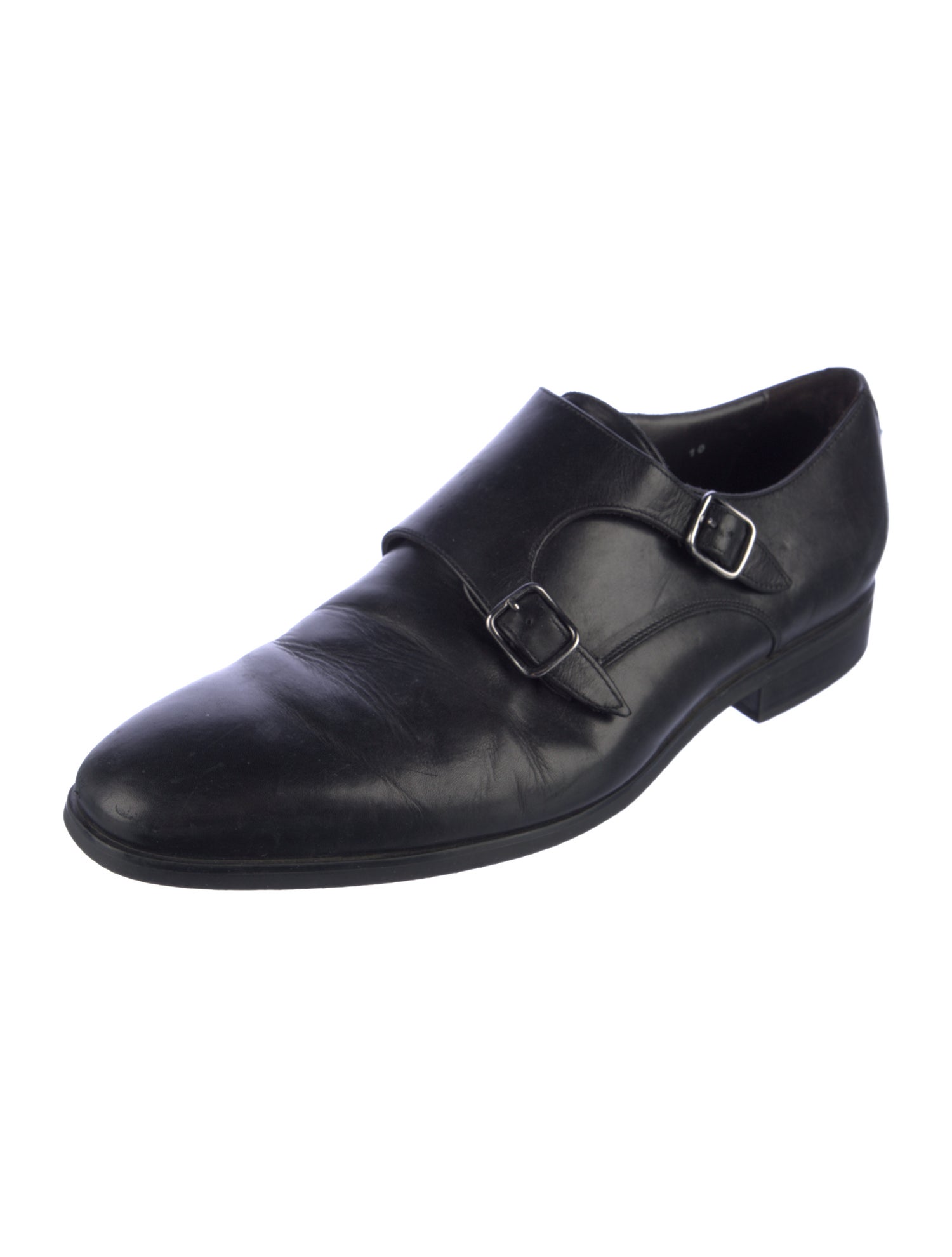 To Boot New York Leather Monk Straps